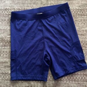 Mondetta Size Small blue performance shorts Biker shorts